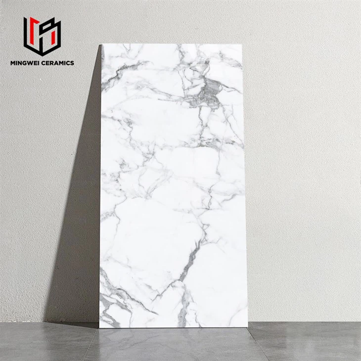 Luxury White White Glossy Polised Ceramis Tile Floor and Wall